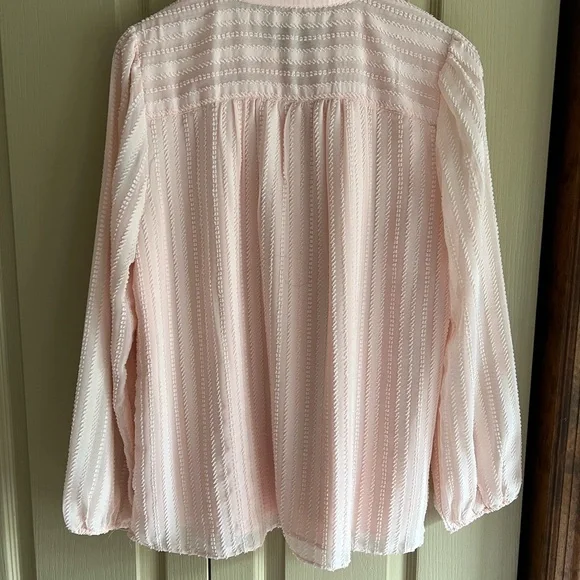 Loft button down blouse, size L - Picture 2 of 3